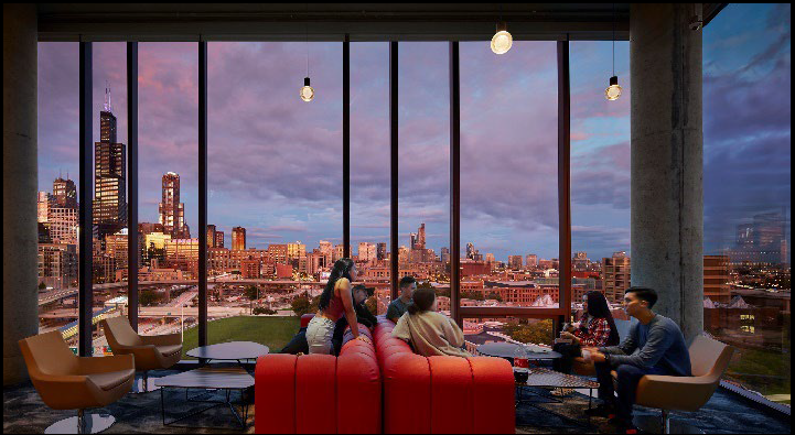 Academic, Residential Complex - interior, lounge
